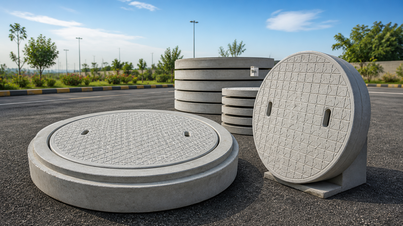 Precast Concrete Manhole Cover Mould Manufacturer in India
