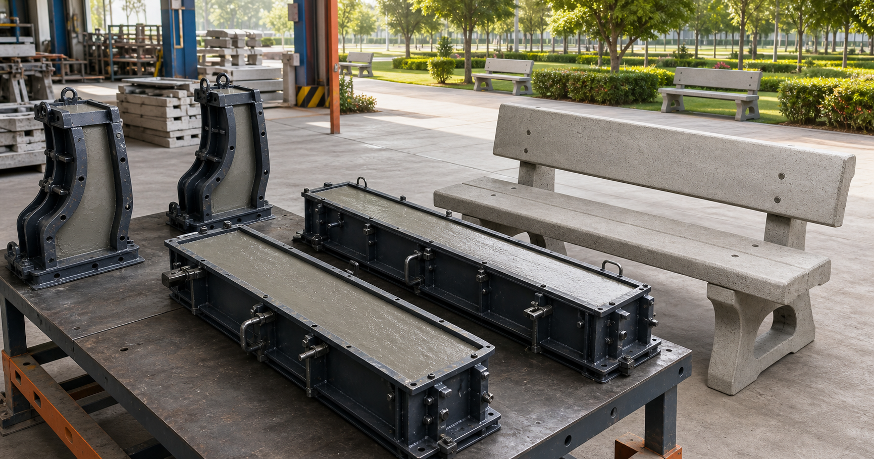 Precast Garden Bench Mould: Manufacturing Process, Designs and Business Opportunity