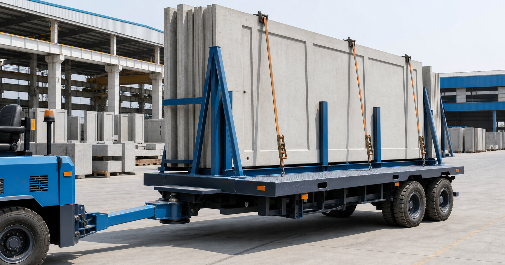 Panel Shifting Trolley for Precast Plants: Capacity, Design and Safety Guide