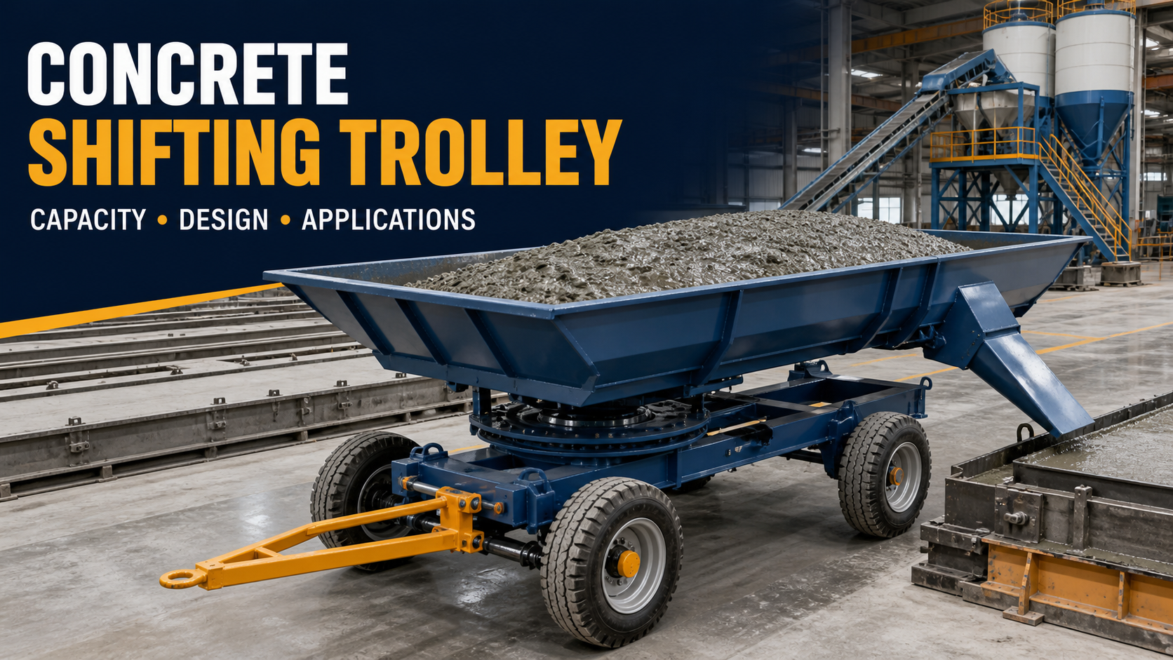 Concrete Shifting Trolley for Precast Plants: Capacity, Design and Applications