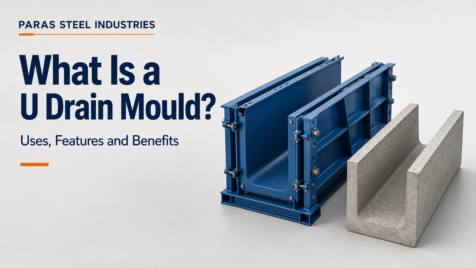 What Is a U Drain Mould? Uses, Features and Benefits