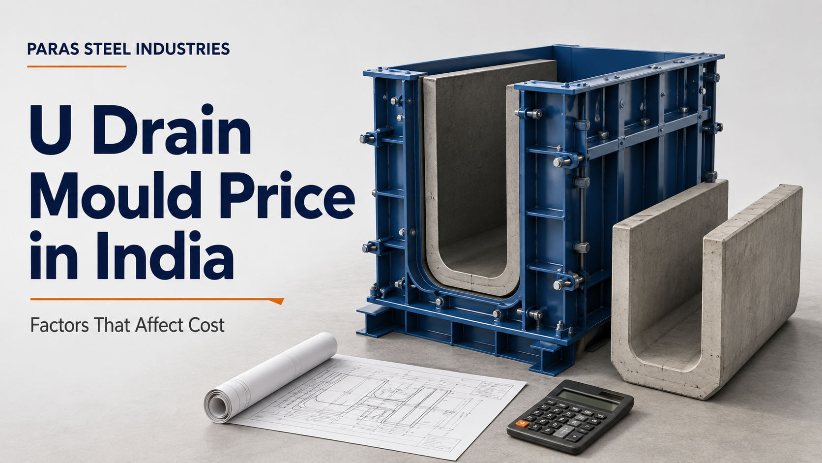 U Drain Mould Price in India: Factors That Affect Cost